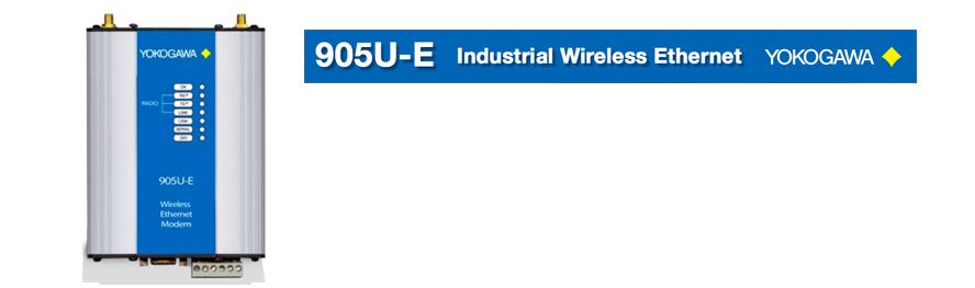 Wireless Connectivity – 905U-E Industrial Wireless Ethernet